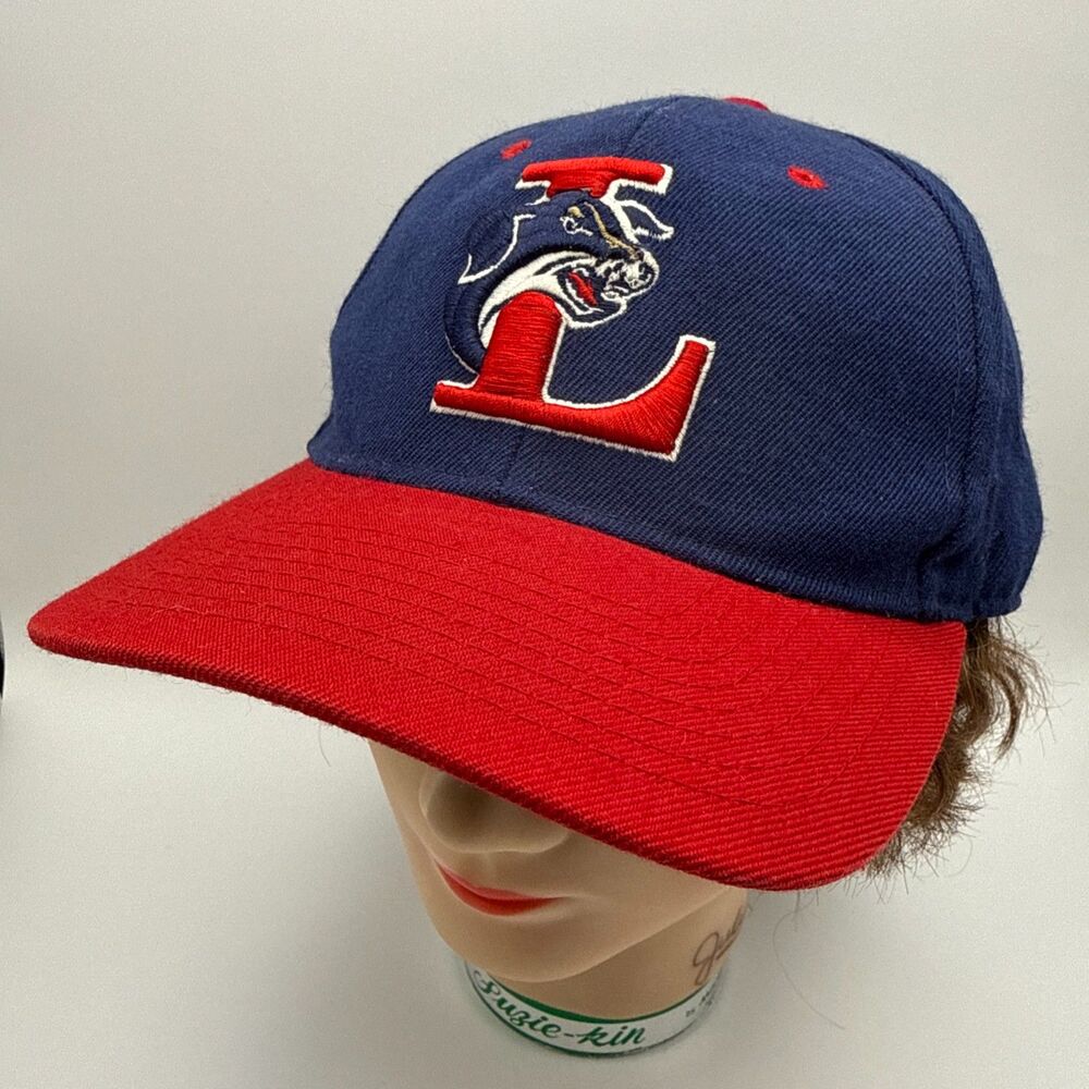 LINCOLN SALTDOGS Wool Blend Baseball Hat Nebraska Zephyr Cap Fitted 7 1/2 RARE